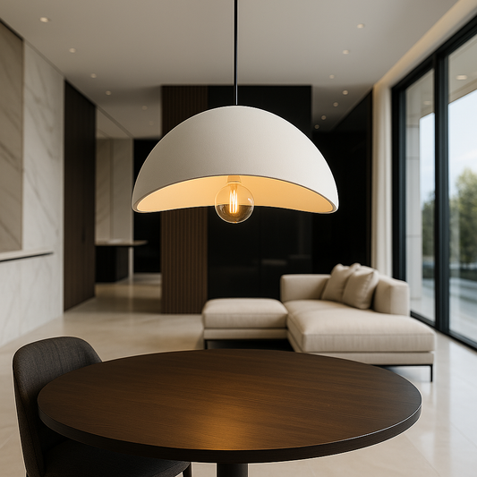 Elegant Adjustable Pendant Light - Minimalist Bordeaux Wasabi Design for Modern & Traditional Decor 0