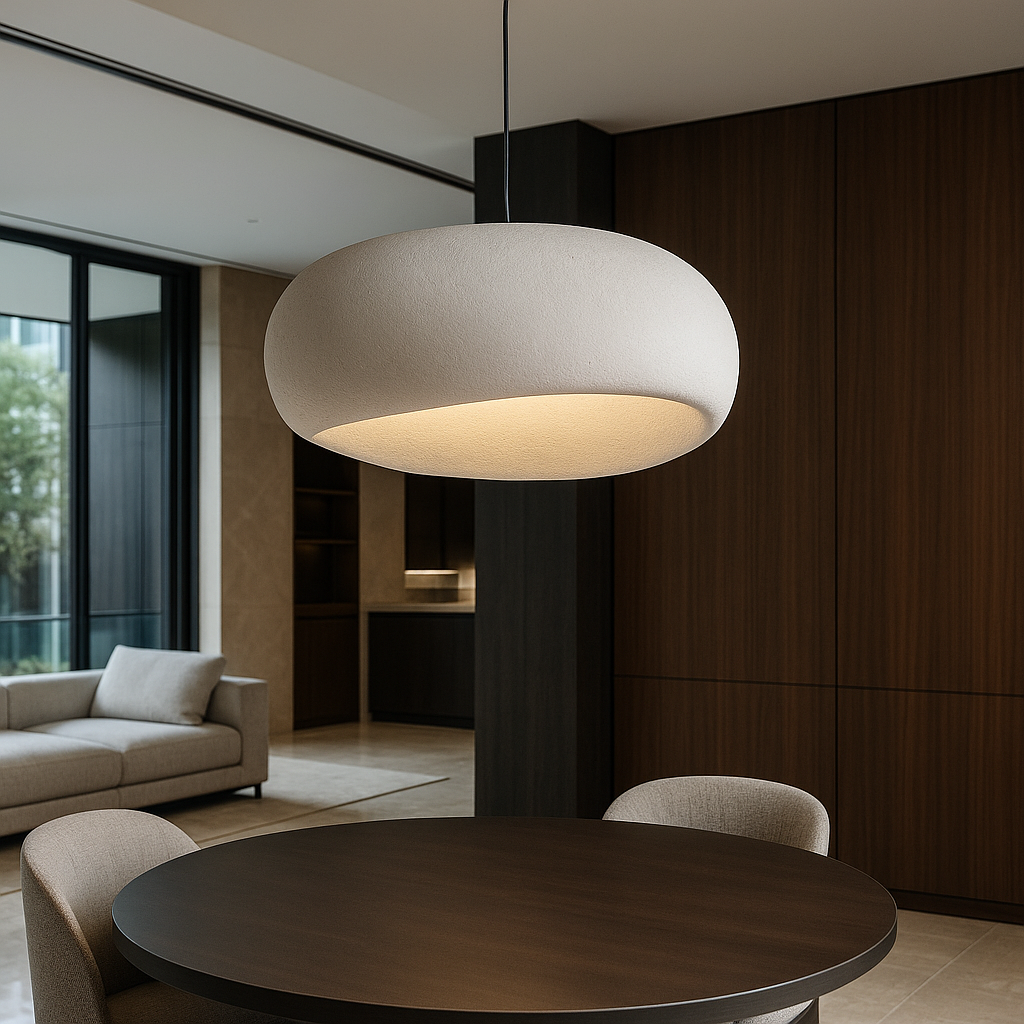 Elegant Adjustable Pendant Light - Minimalist Bordeaux Wasabi Design for Modern & Traditional Decor 2