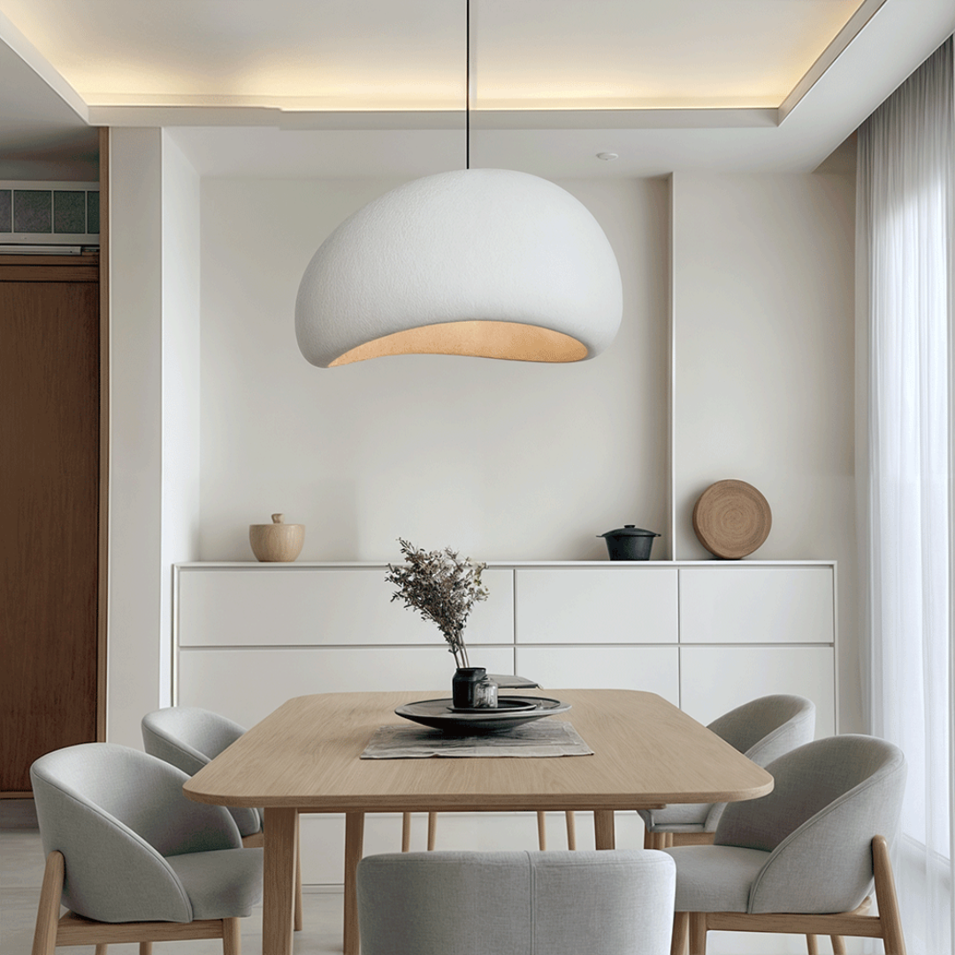 Elegant Adjustable Pendant Light - Minimalist Bordeaux Wasabi Design for Modern & Traditional Decor 9