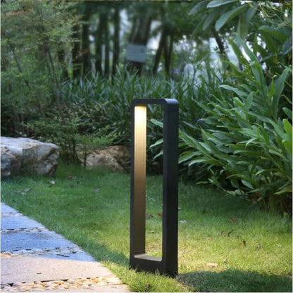 Elegant Waterproof 15W LED Outdoor Floor Lamp – Durable Aluminum and Stainless Steel for Gardens and Pathways 3