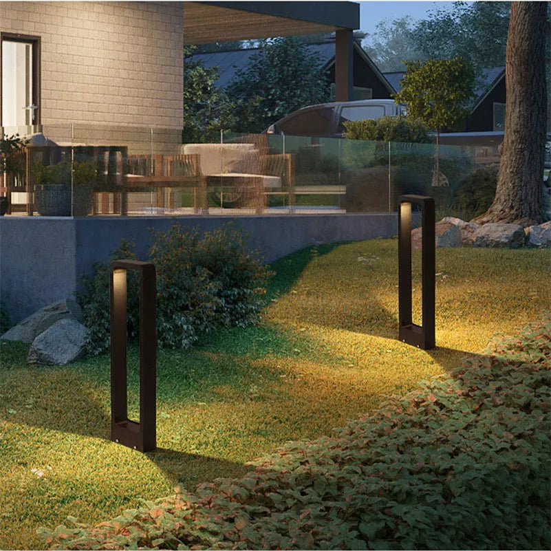 Elegant Waterproof 15W LED Outdoor Floor Lamp – Durable Aluminum and Stainless Steel for Gardens and Pathways 5